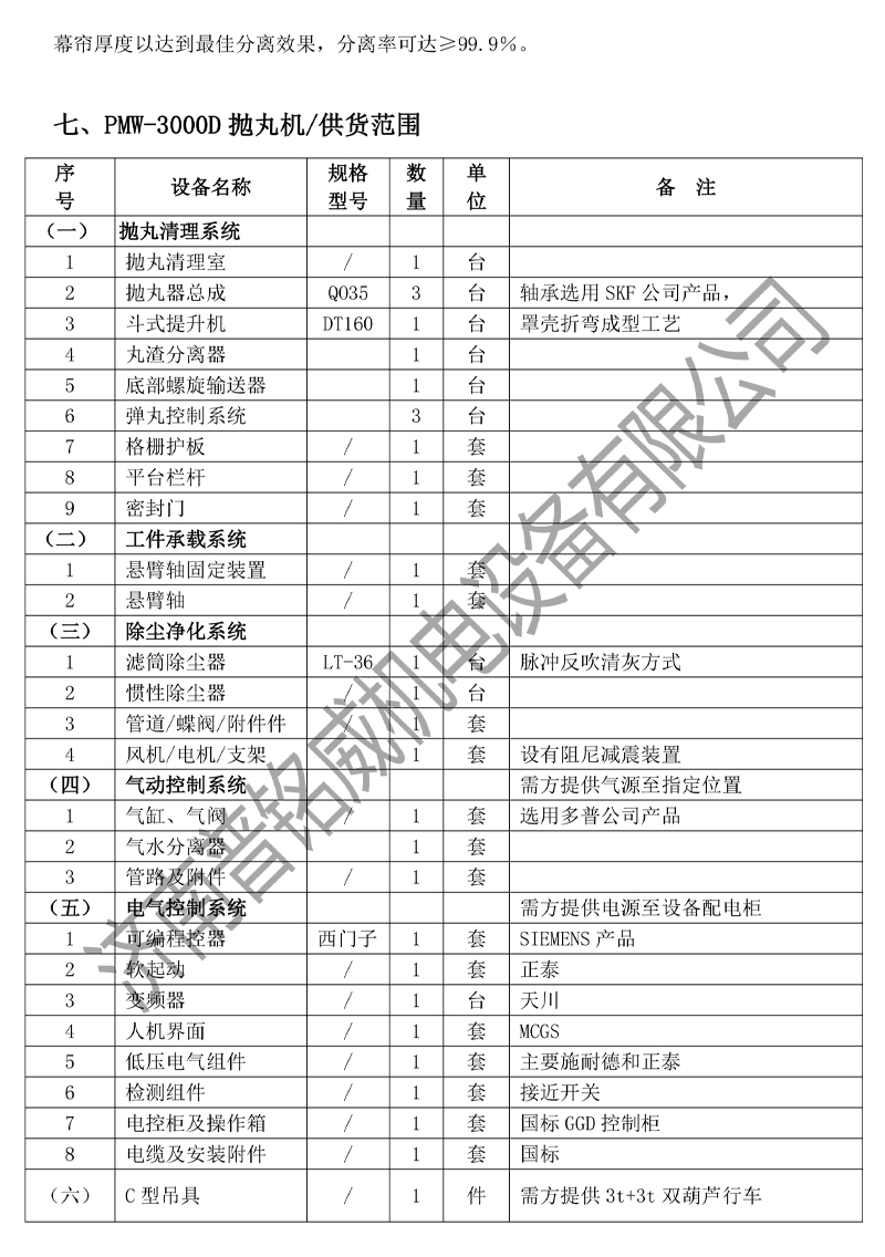 1779951679662302.jpg PMW-2500D固定轴抛丸机技术文件(济南普铭威)(2)-9.jpg