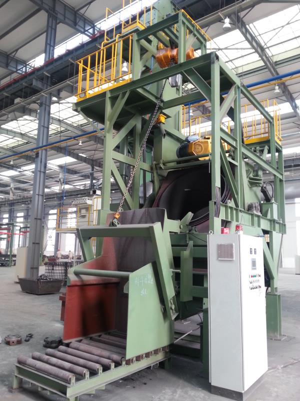 连续滚筒式抛丸清理机